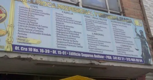 ASISTENCIA JURIDICA PROFESIONAL Y ESPECIALIZADA BOGOTÁ ASISTENCIA JURIDICA PROFESIONAL Y ESPECIALIZADA BOGOTÁ